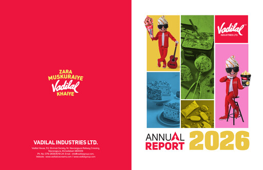Thumbnail Vadilal Industries Annual Report 2026