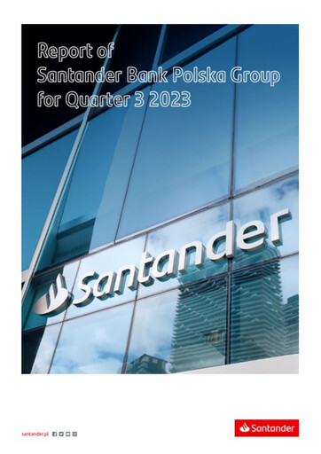 Thumbnail Santander Polska Quarterly Report 2023-q3