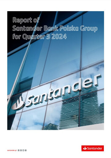 Thumbnail Santander Polska Quarterly Report 2024-q3