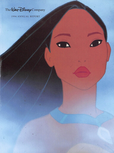 Thumbnail Walt Disney Annual Report 1994