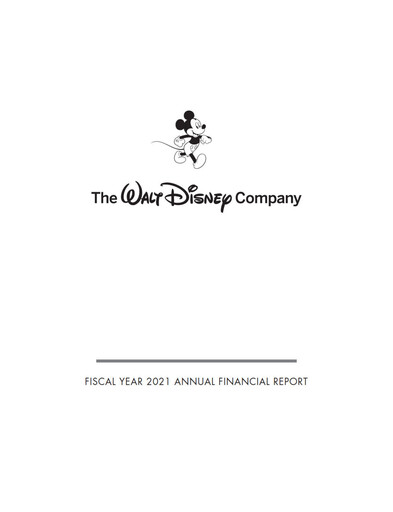 Thumbnail Walt Disney Annual Report 2021