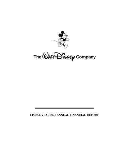Thumbnail Walt Disney Annual Report 2025