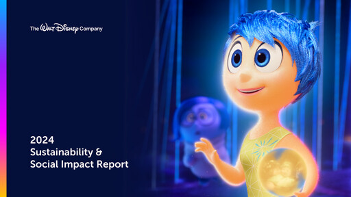 Thumbnail Walt Disney Sustainability Report 2024