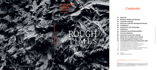 Thumbnail A1 Telekom Austria Annual Report 2012