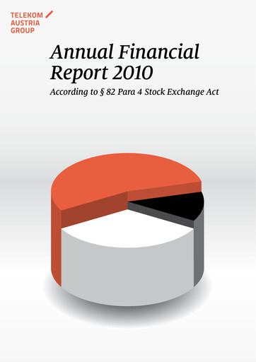 Thumbnail A1 Telekom Austria Financial Statement 2010