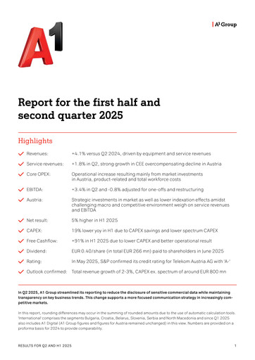 Thumbnail A1 Telekom Austria Half-year Report 2025-h1