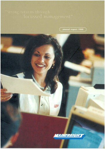 Thumbnail Mainfreight Annual Report 1999