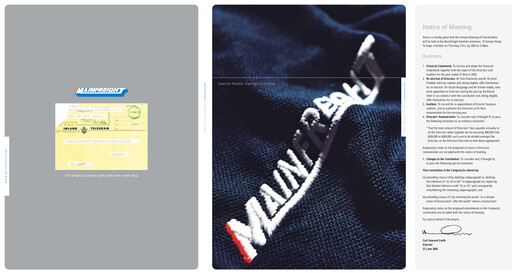 Thumbnail Mainfreight Annual Report 2003