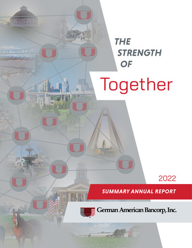 Thumbnail German American Bancorp Annual Report 2022