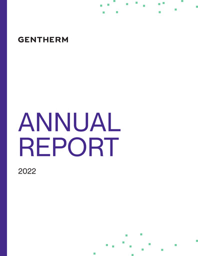 Vorschaubild Gentherm Jahresbericht 2022