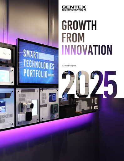Thumbnail Gentex Annual Report 2025