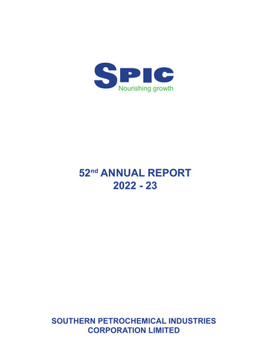 Thumbnail Southern Petrochemical Industries Corp Annual Report 2022-2023