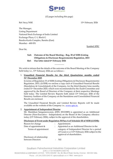 Thumbnail Southern Petrochemical Industries Corp Quarterly Report 2025-q3