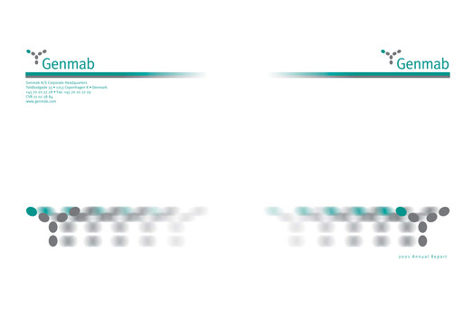 Thumbnail Genmab Annual Report 2001
