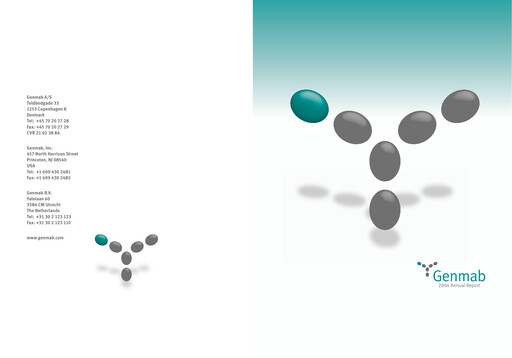 Thumbnail Genmab Annual Report 2004