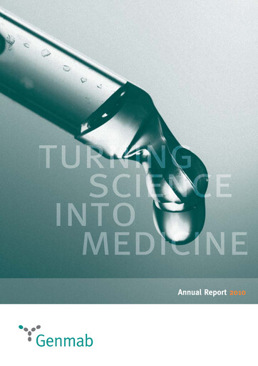 Thumbnail Genmab Annual Report 2010