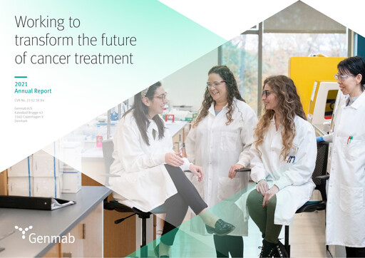 Thumbnail Genmab Annual Report 2021