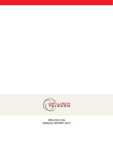 Thumbnail 1&1
 Annual Report 2012