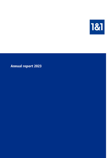 Thumbnail 1&1
 Annual Report 2023