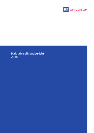 Thumbnail 1&1
 Half-year Report 2018-h1