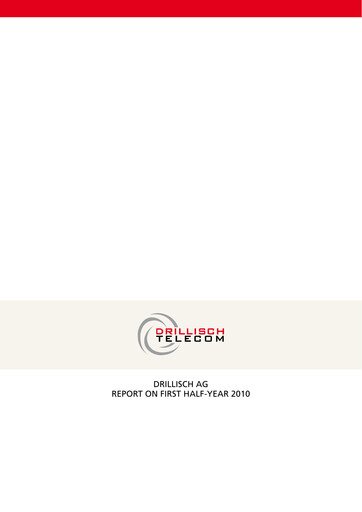 Thumbnail 1&1
 Half-year Report 2010-h1