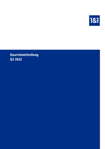 Thumbnail 1&1
 Quarterly Report 2022-q3