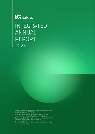 Vorschaubild Italgas Jahresbericht 2023