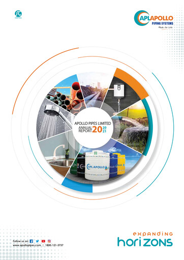 Thumbnail Apollo Pipes Annual Report 2020-2021