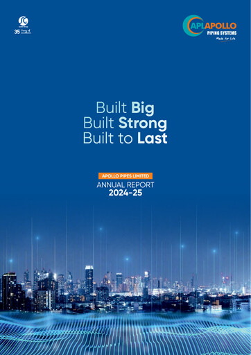 Thumbnail Apollo Pipes Annual Report 2024-2025