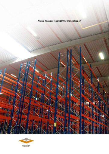 Vorschaubild Warehouses De Pauw Jahresbericht 2008