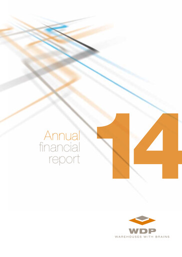 Vorschaubild Warehouses De Pauw Jahresbericht 2014