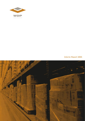 Thumbnail Warehouses De Pauw Half-year Report 2005-h1
