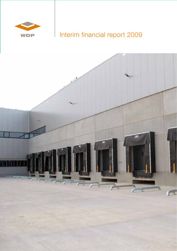 Thumbnail Warehouses De Pauw Half-year Report 2009-h1