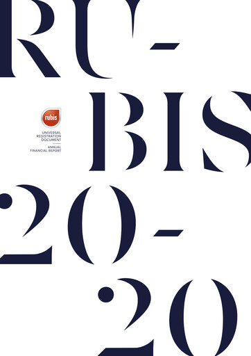 Miniature Rubis Document d'enregistrement universel 2020