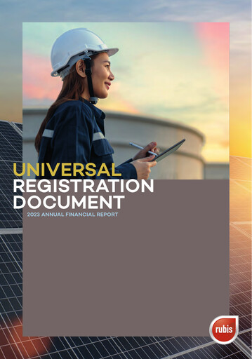 Miniature Rubis Document d'enregistrement universel 2023