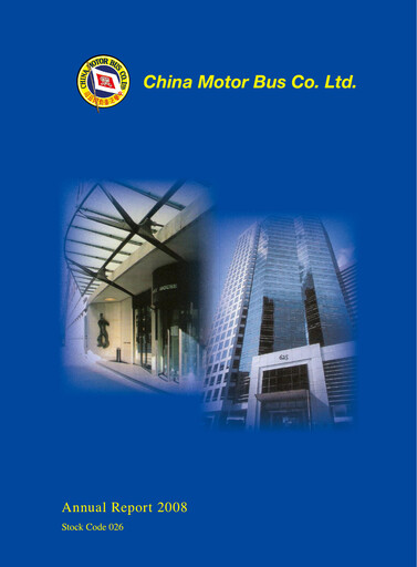 Thumbnail China Motor Bus Company Annual Report 2008