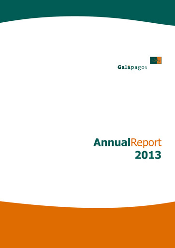 Thumbnail Galapagos NV Annual Report 2013