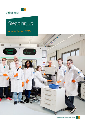 Thumbnail Galapagos NV Annual Report 2015