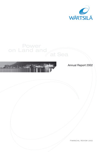 Thumbnail Wärtsilä
 Annual Report 2002