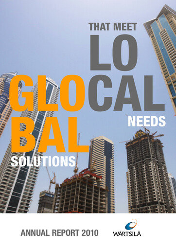 Thumbnail Wärtsilä
 Annual Report 2010