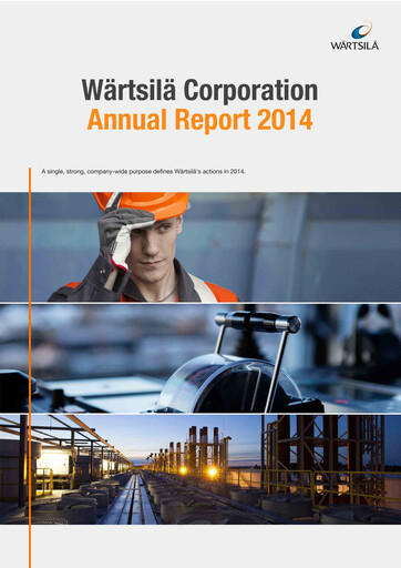 Thumbnail Wärtsilä
 Annual Report 2014