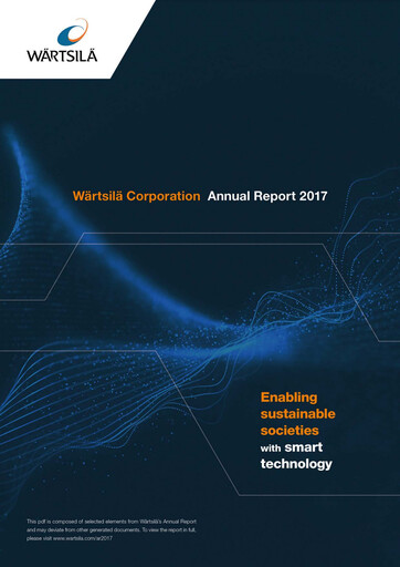 Thumbnail Wärtsilä
 Annual Report 2017