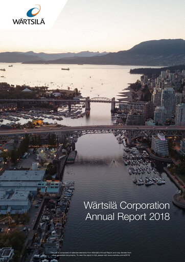 Thumbnail Wärtsilä
 Annual Report 2018