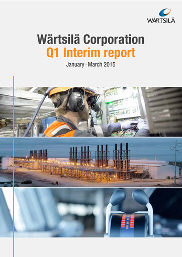 Thumbnail Wärtsilä
 Quarterly Report 2015-q1