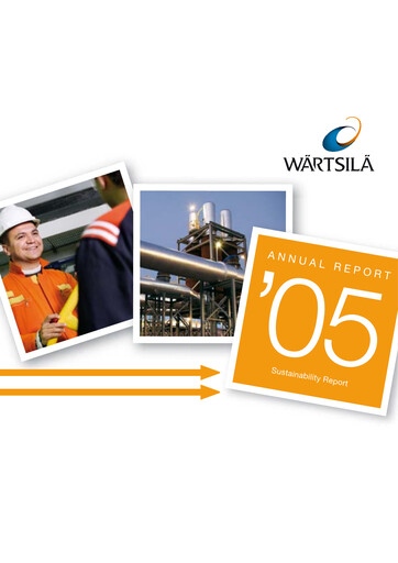 Vorschaubild Wärtsilä
 Nachhaltigkeitsbericht 2005