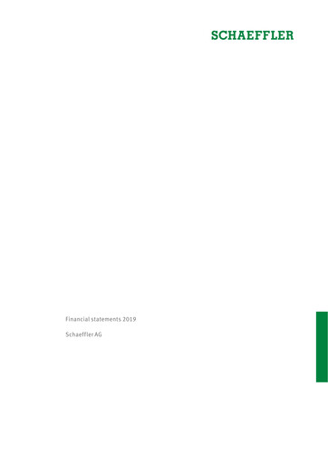 Thumbnail Schaeffler Financial Statement 2019