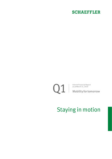 Thumbnail Schaeffler Quarterly Report 2019-q1