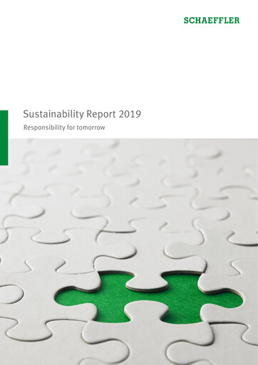 Miniature Schaeffler Rapport de durabilité 2019