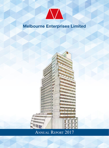 Thumbnail Melbourne Enterprises Annual Report 2017