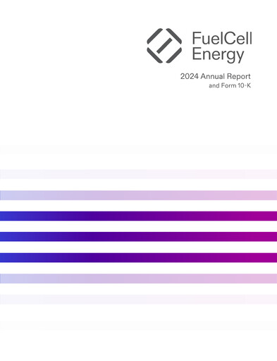 Vorschaubild FuelCell Energy
 Jahresbericht 2024